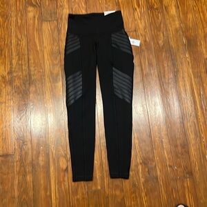 New With Tags Black Moto Leggings